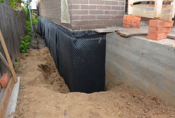 Happy homeowners after waterproofing job in Macedonia